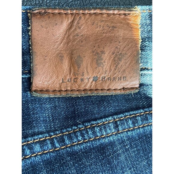 Lucky Brand Men's Blue Denim 221 Original Straight Jeans 34x32 - Picture 12 of 12